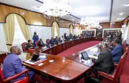 File image of the President Ruto Cabinet at State House.
